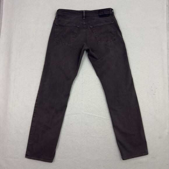 AG Adriano Goldschmied The Graduate Tailored Leg Pants Mens 33x32 Charcoal Gray - Picture 5 of 14